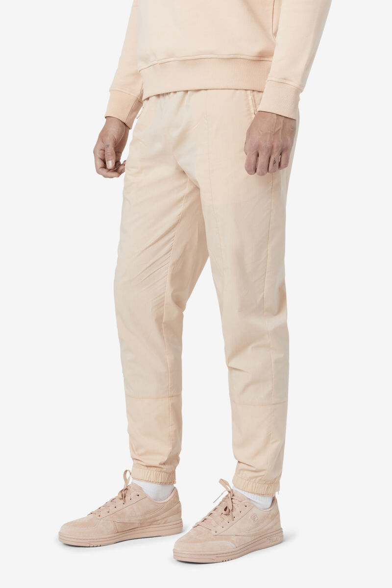 Light Yellow Men's Fila Nova Jogger Pants | 78QCYZs39e8