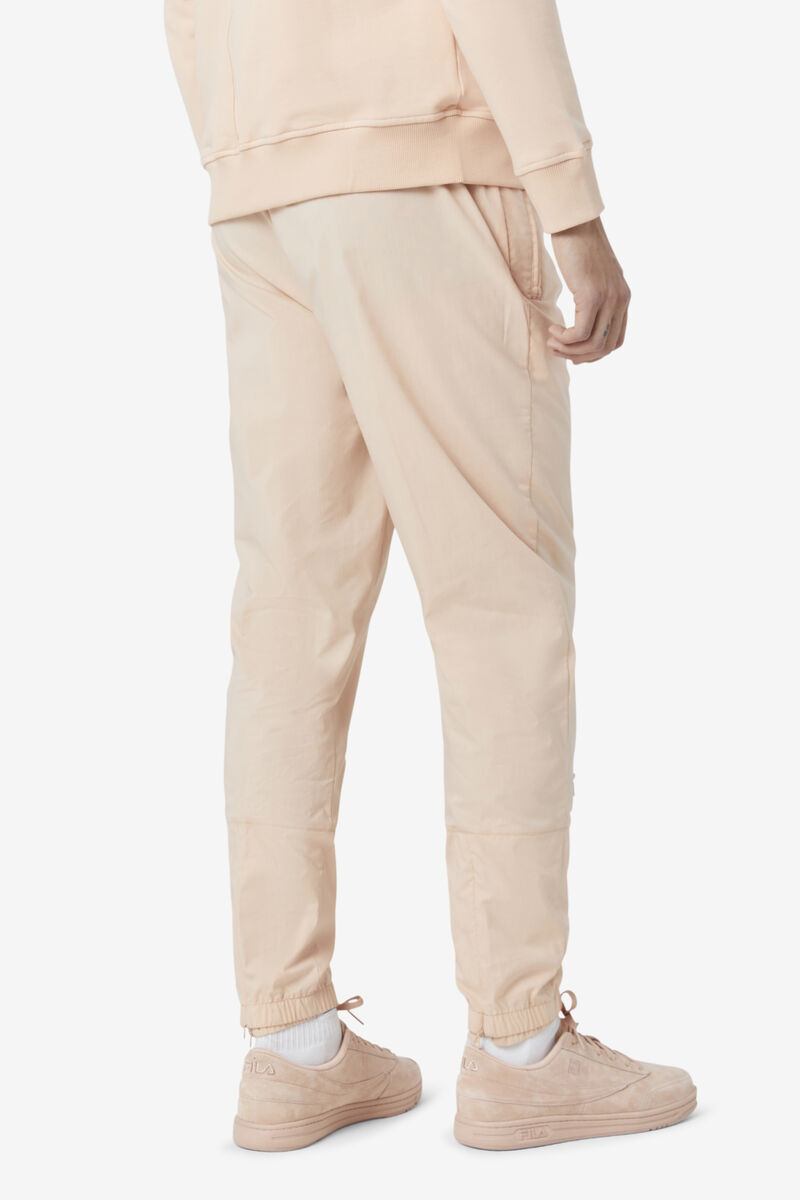 Light Yellow Men's Fila Nova Jogger Pants | 78QCYZs39e8