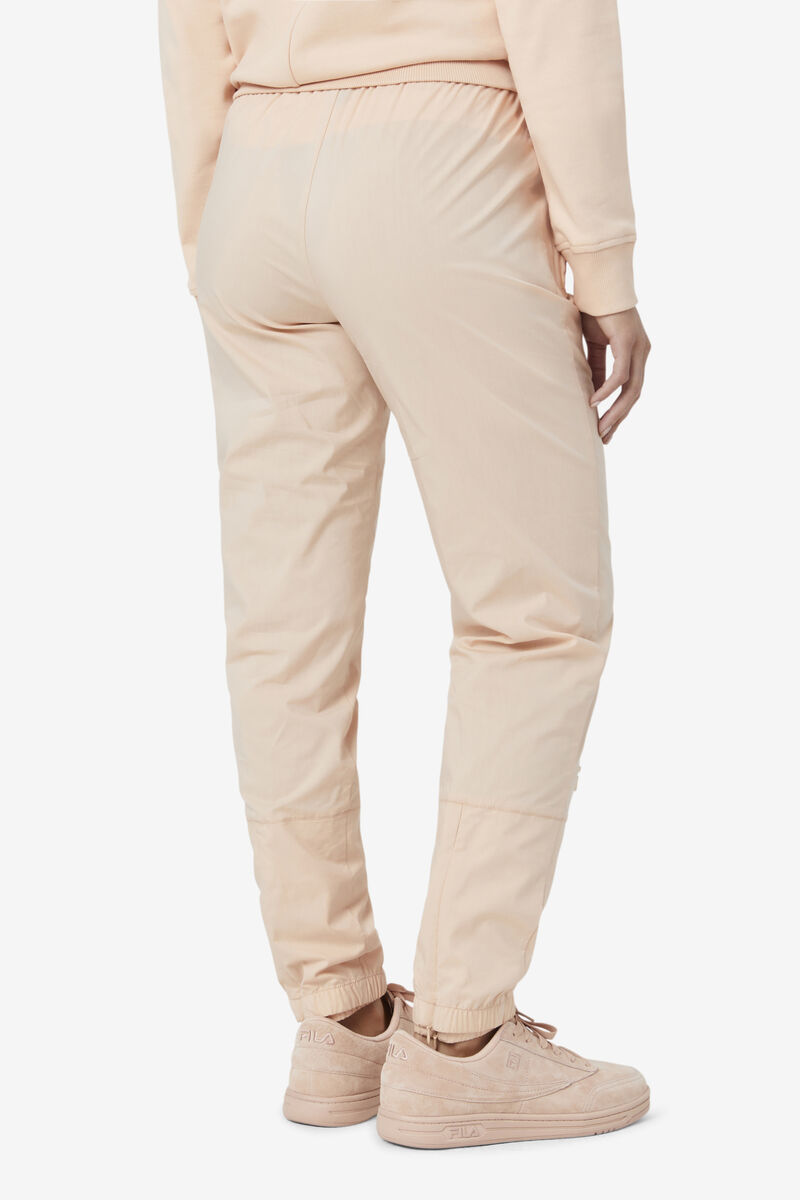 Light Yellow Women's Fila Nova Jogger Pants | d4tDo7GfjMk