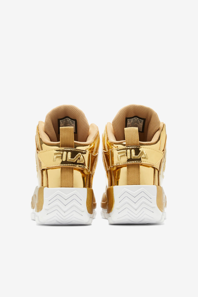 Metal Gold / Metal Gold / Metal Gold Men's Fila Grant Hill 2 Metallic Basketball Shoes | o99xkfPSZPn