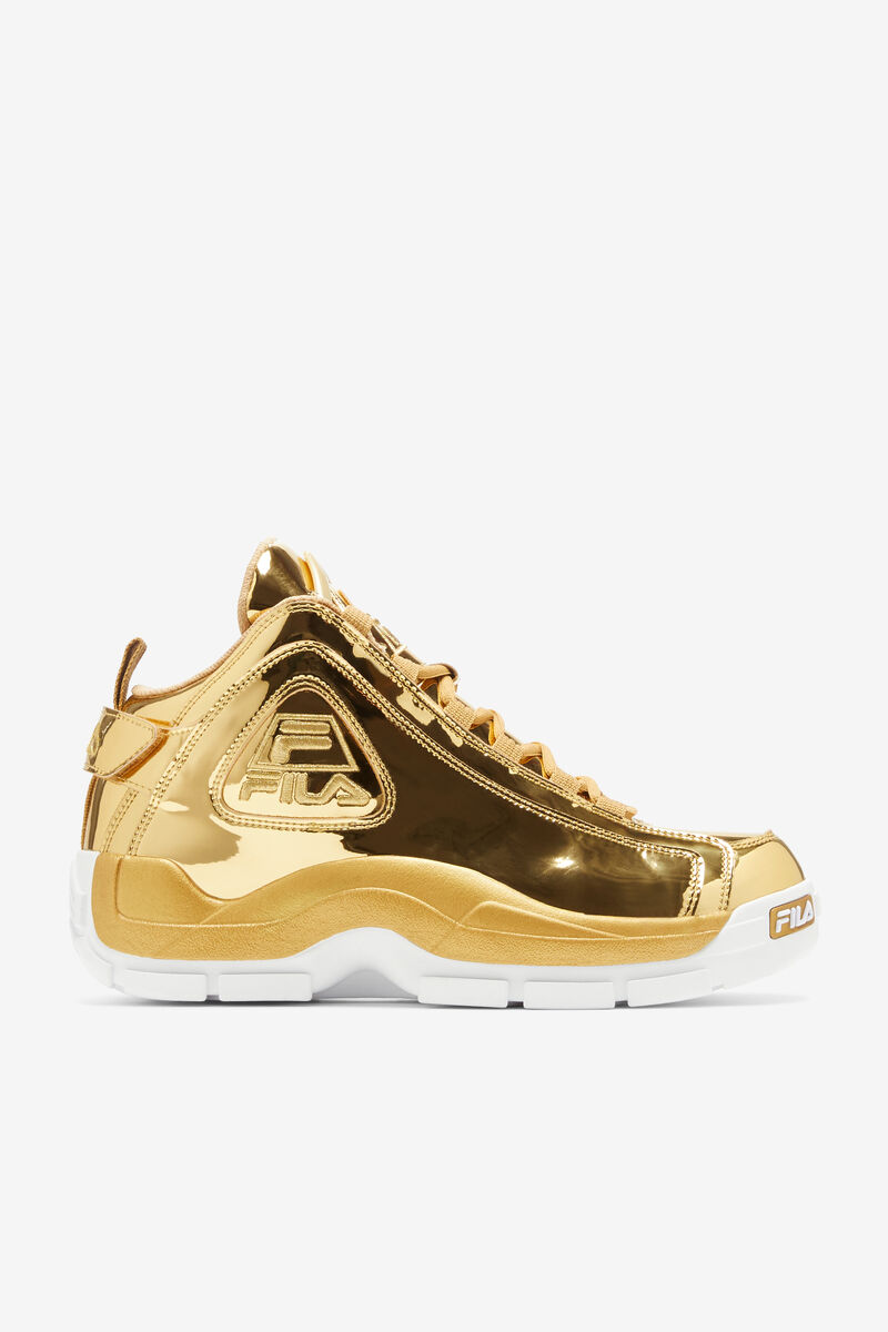 Metal Gold / Metal Gold / Metal Gold Men\'s Fila Grant Hill 2 Metallic Basketball Shoes | o99xkfPSZPn