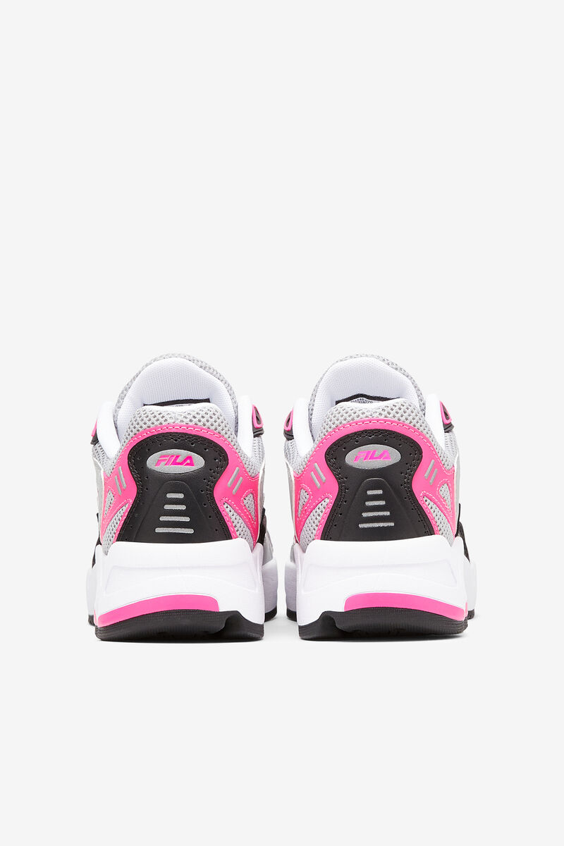 Metal Silver / Pink / White Women's Fila Archive Rjv Trainers | 5wjoT9GPTCc