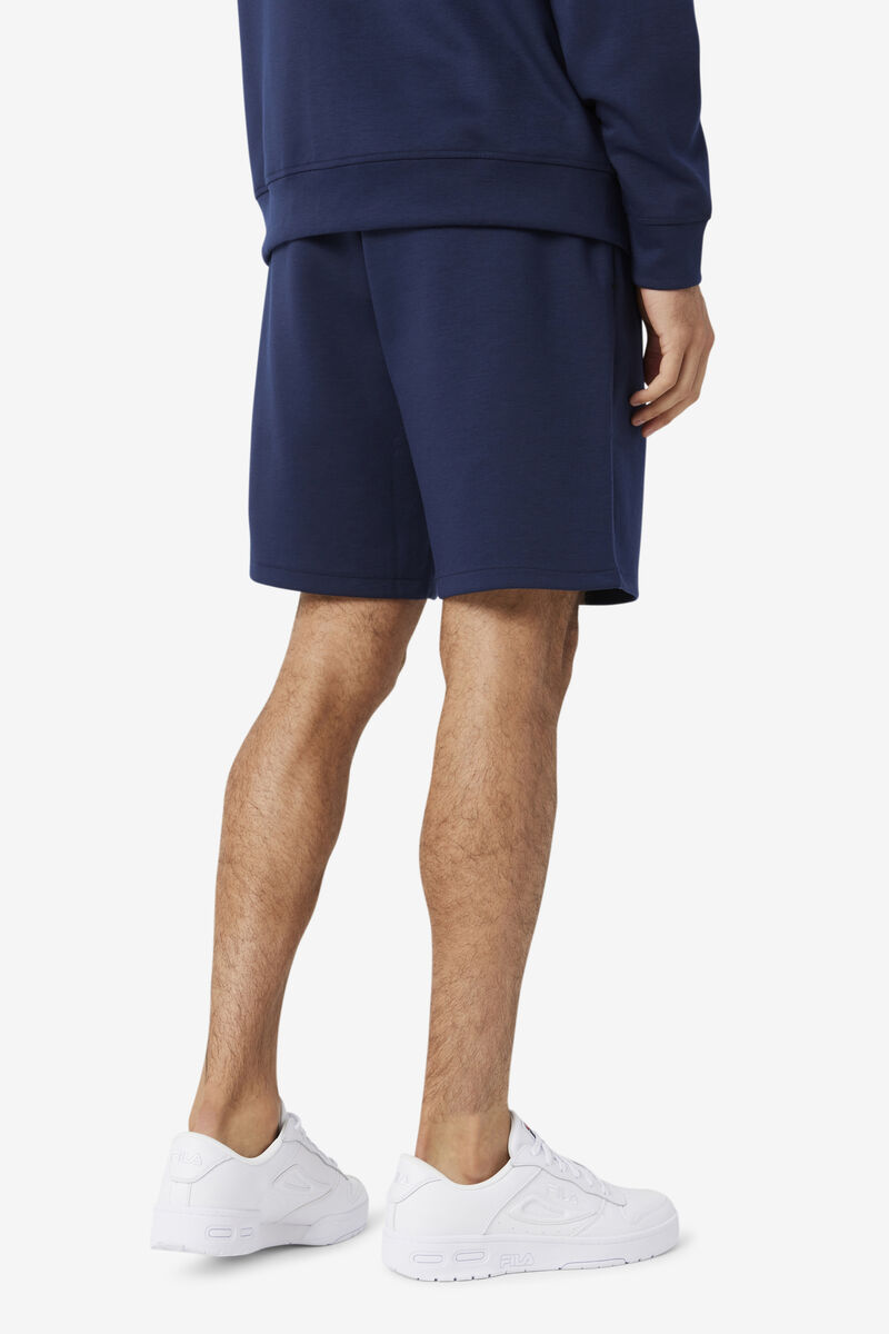 Navy / Black Men's Fila Balban Short Shorts | x7W37fAMyHx