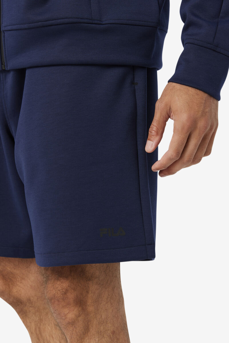 Navy / Black Men's Fila Balban Short Shorts | x7W37fAMyHx