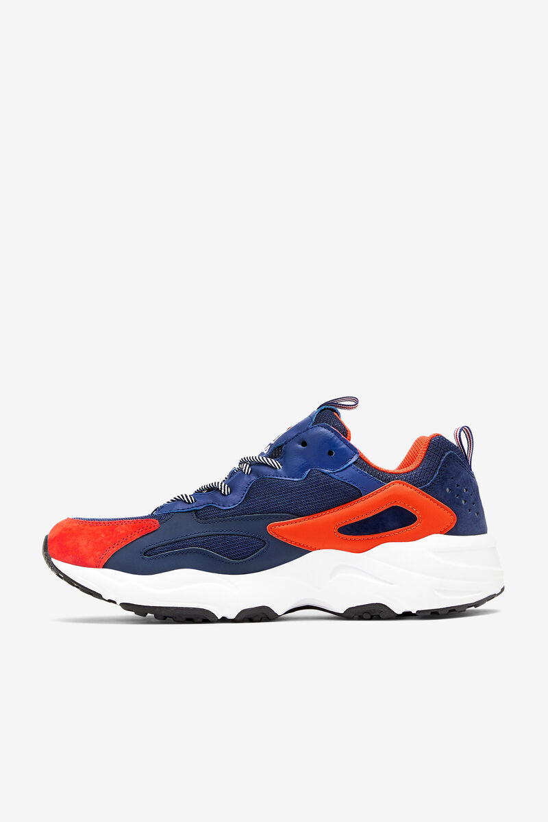 Navy / Blue / Red Men's Fila Ray Tracer Walking Shoes | dcpTeR61jDT