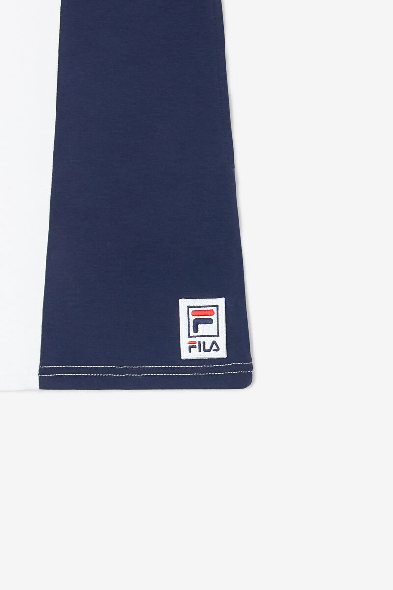 Navy Kids' Fila T-shirt Dress Dresses | 7W6h7PDYRjh