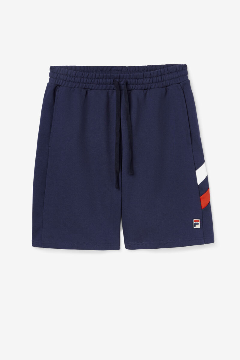 Navy Men\'s Fila Alley Short Shorts | JhxWukRmErG