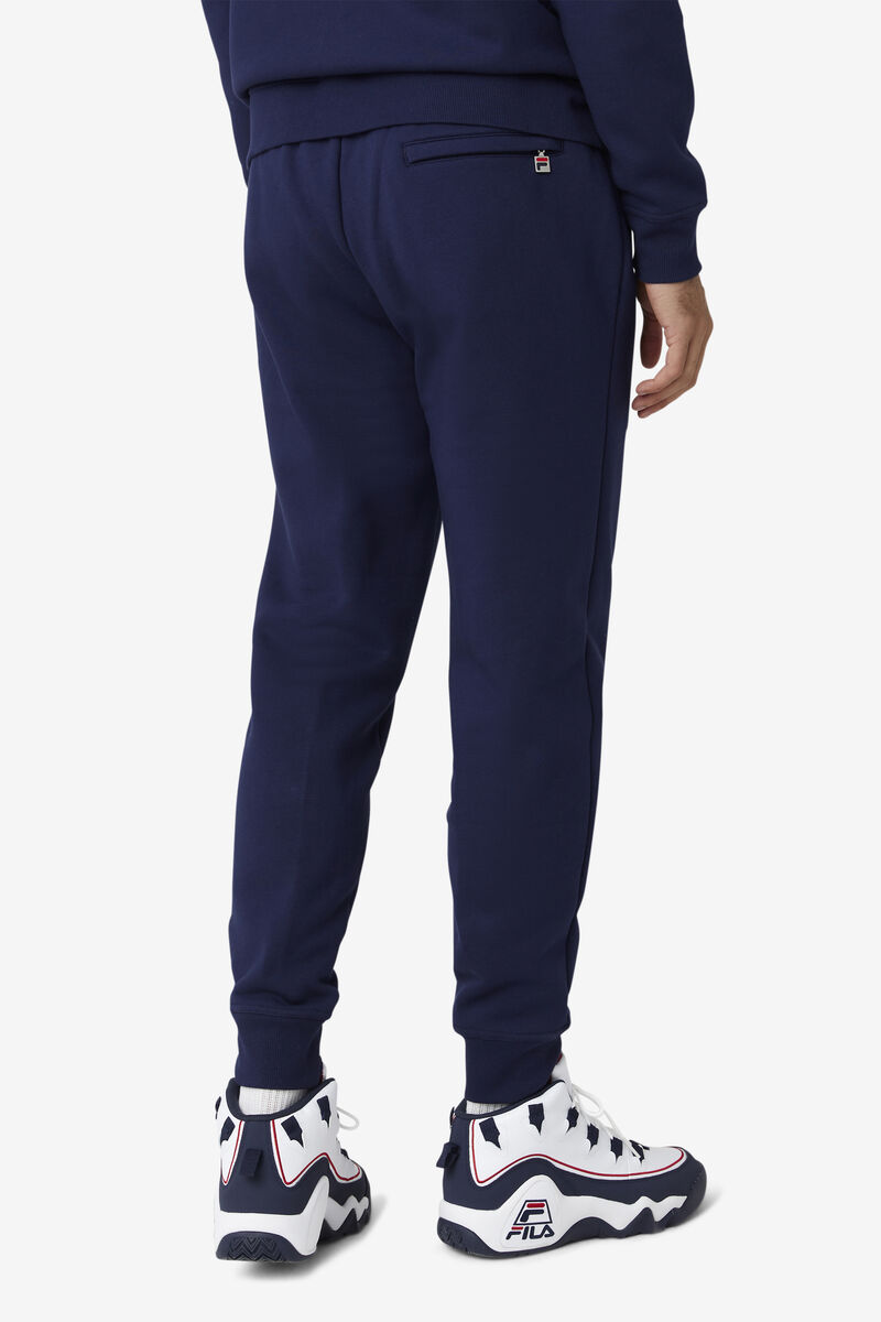 Navy Men's Fila Chardon Jogger Pants | CVkYnQRhLbZ