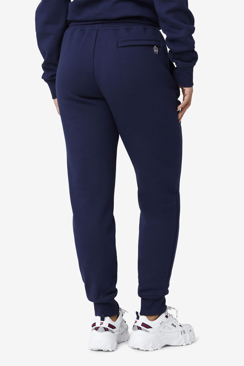 Navy Men's Fila Chardon Jogger Pants | CVkYnQRhLbZ