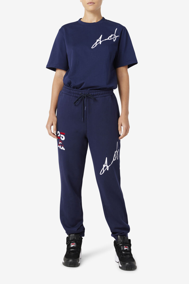 Navy Men's Fila Grant Hill Orson Pant Pants | TDjYUQpXOTD