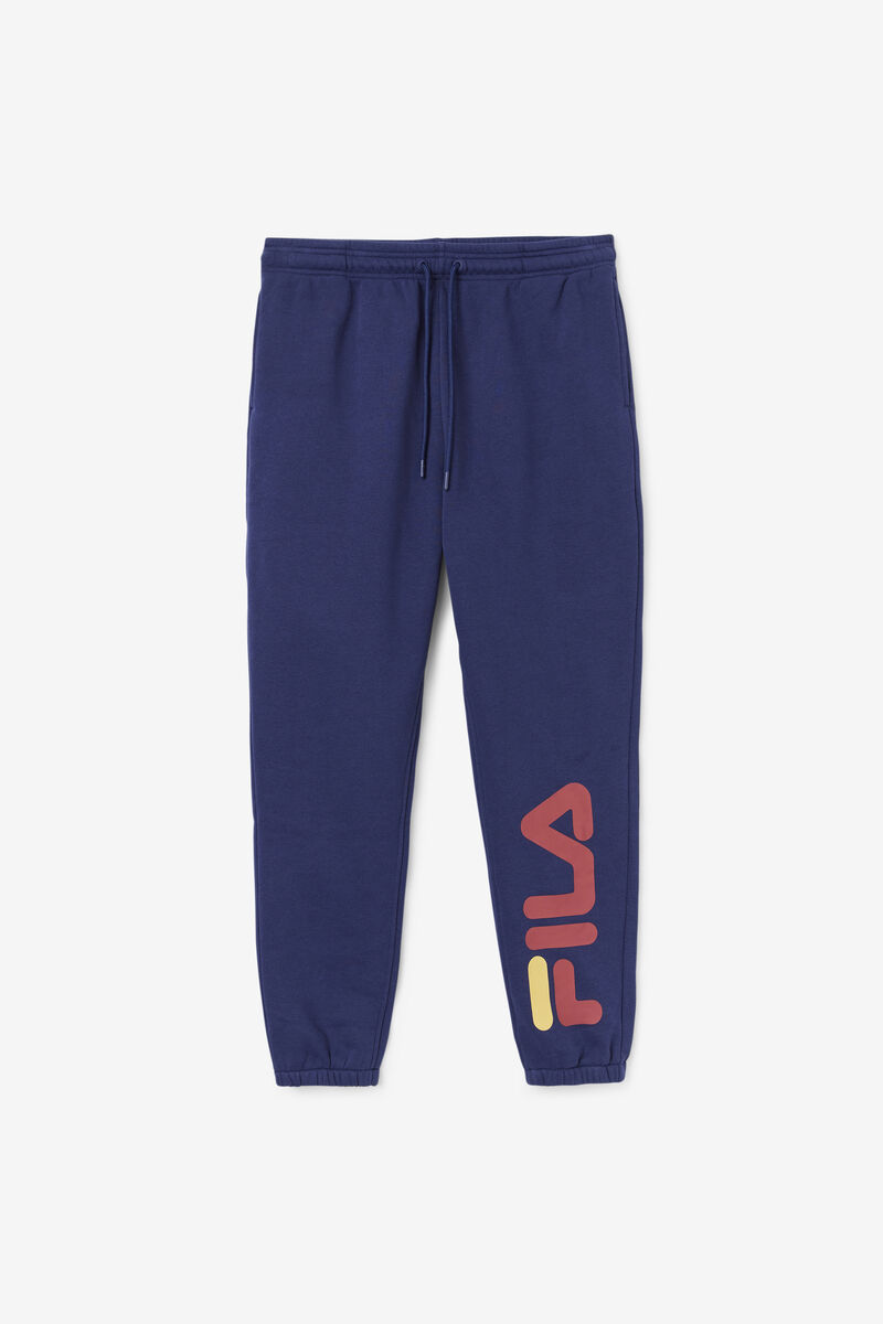 Navy Men\'s Fila Sunday Jogger Pants | HciWg2FnTBl