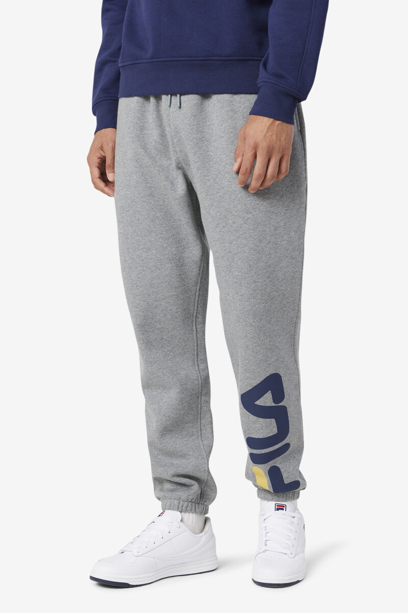 Navy Men's Fila Sunday Jogger Pants | WauVjAPhiQm