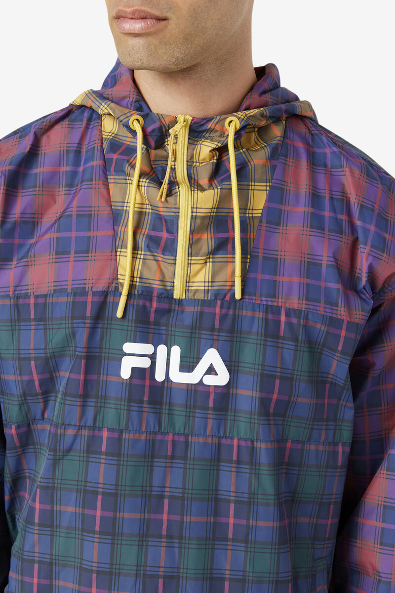 Navy Men's Fila Tej Windjacket Jackets | vxu4IByqnjF