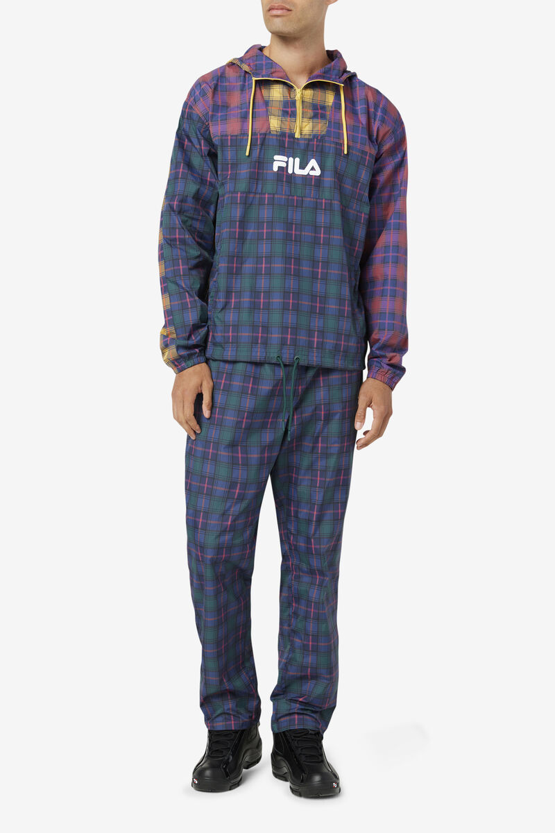 Navy Men's Fila Tyah Windpant Pants | KMjQyYGN13u