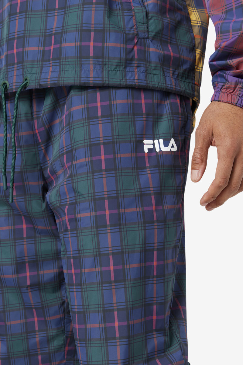 Navy Men's Fila Tyah Windpant Pants | KMjQyYGN13u