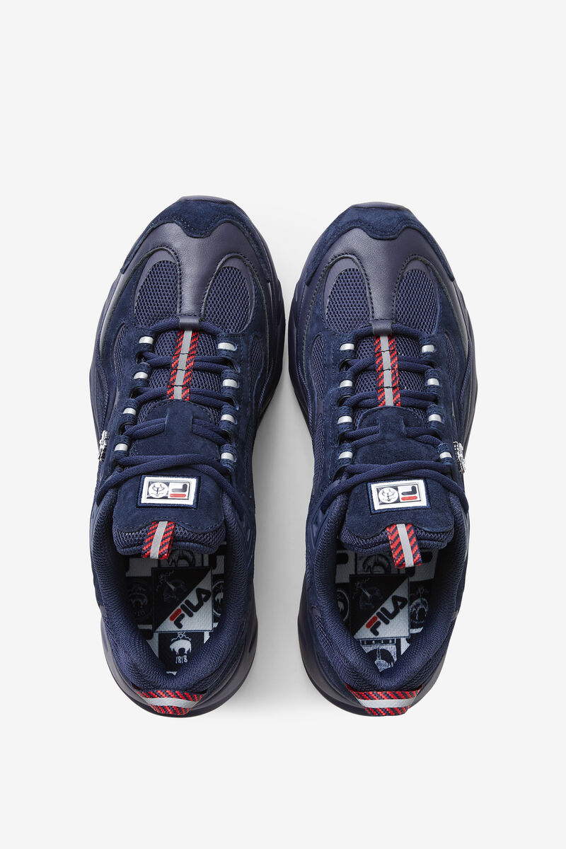 Navy / Navy / Navy Women's Fila Trigate X Brooks Brothers Trainers | CJ5IXQkd1uO