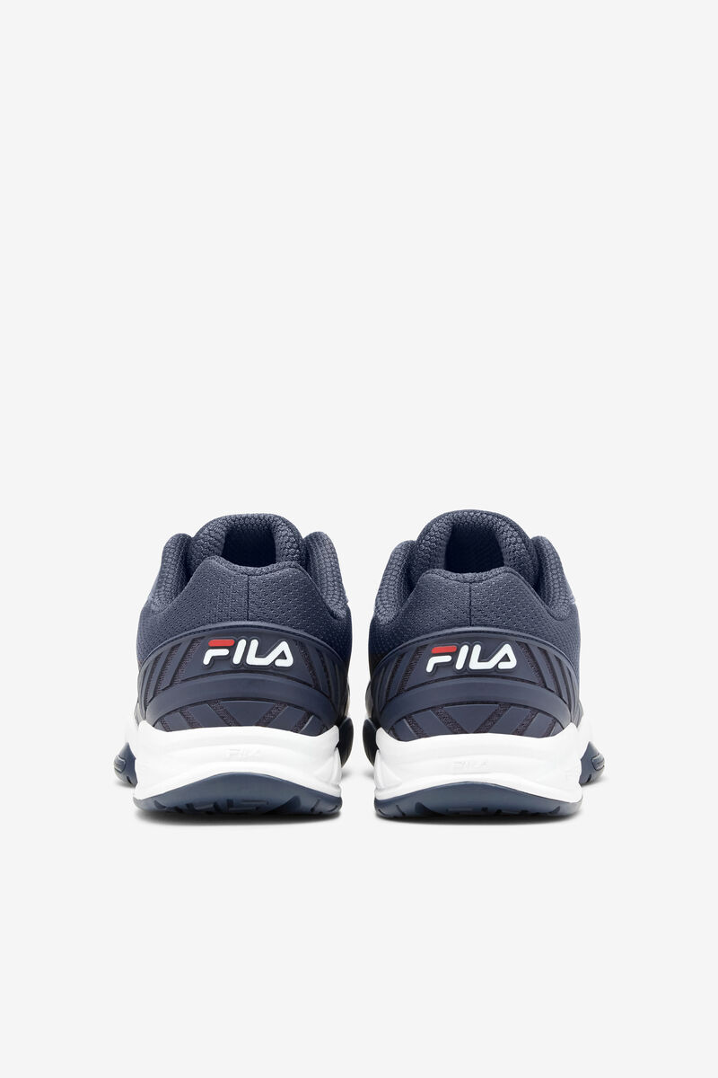 Navy / Red / White Men's Fila Volley Zone Sport Shoes | xLlcyzOSpSp