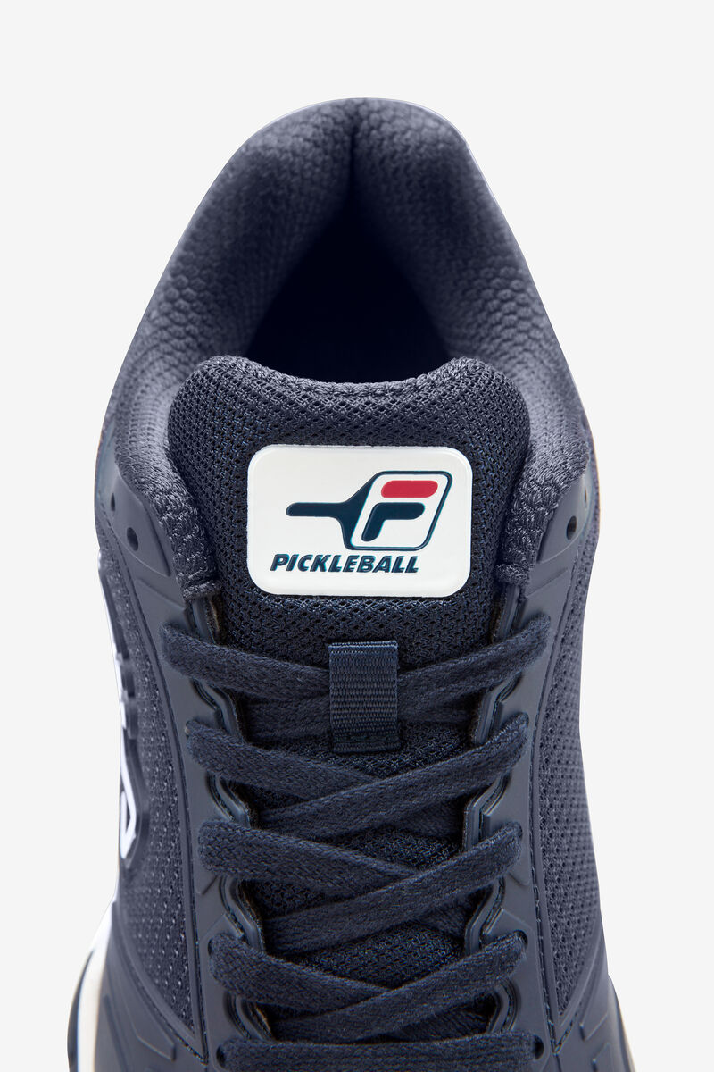 Navy / Red / White Men's Fila Volley Zone Sport Shoes | xLlcyzOSpSp