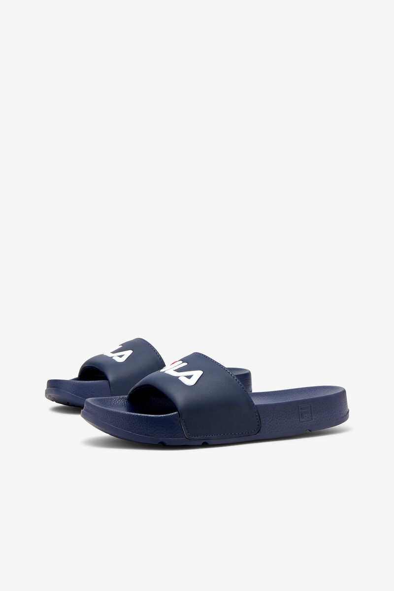 Navy / Red / White Women's Fila Drifter Sandals | rURZ86cx7vJ