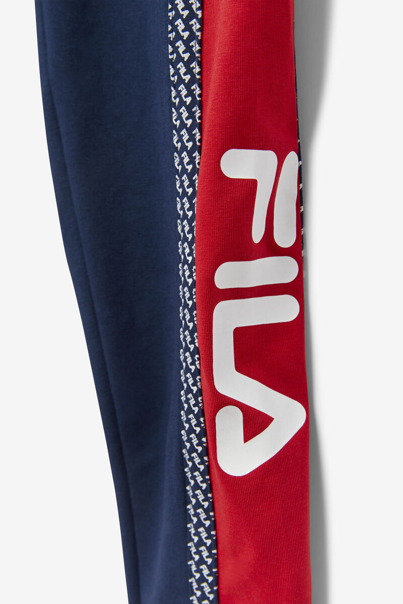 Navy / Red / White Women's Fila Ona Legging Leggings | 2XRHEnNQ8JG