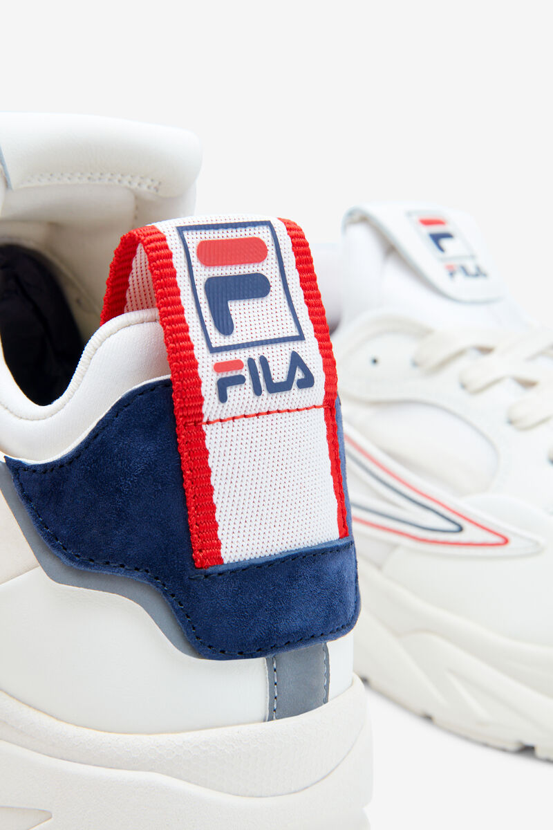 Navy / Red Women's Fila Amore Trainers | QIVBaNjo8AJ