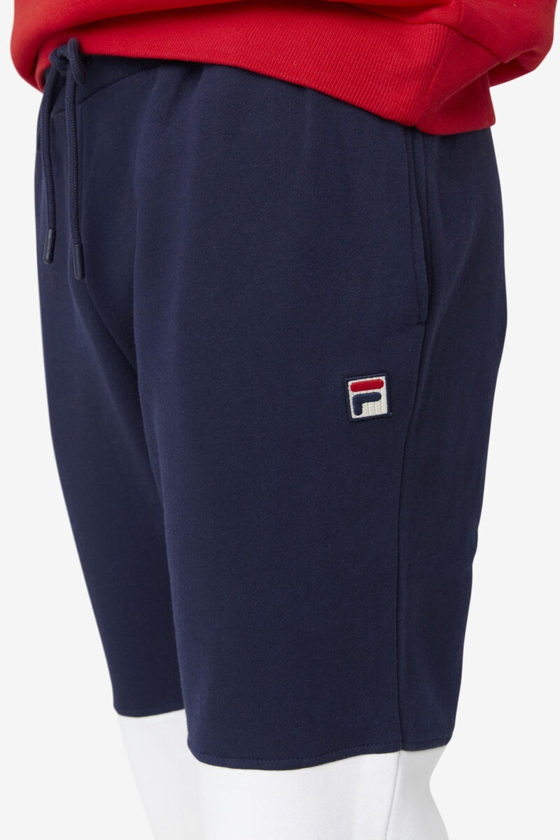 Navy / White / Red Men's Fila France Pant Pants | aIxqQxhlBLa