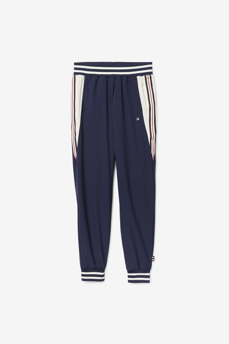 Navy / White Women\'s Fila Tutti Track Pants Tracksuits | UwYEjhipdo5