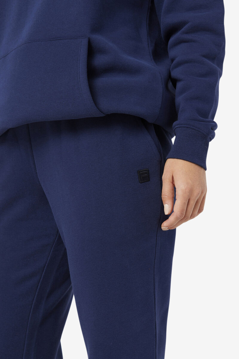 Navy Women's Fila Avah Jogger Pants | riVAkrxCS9v