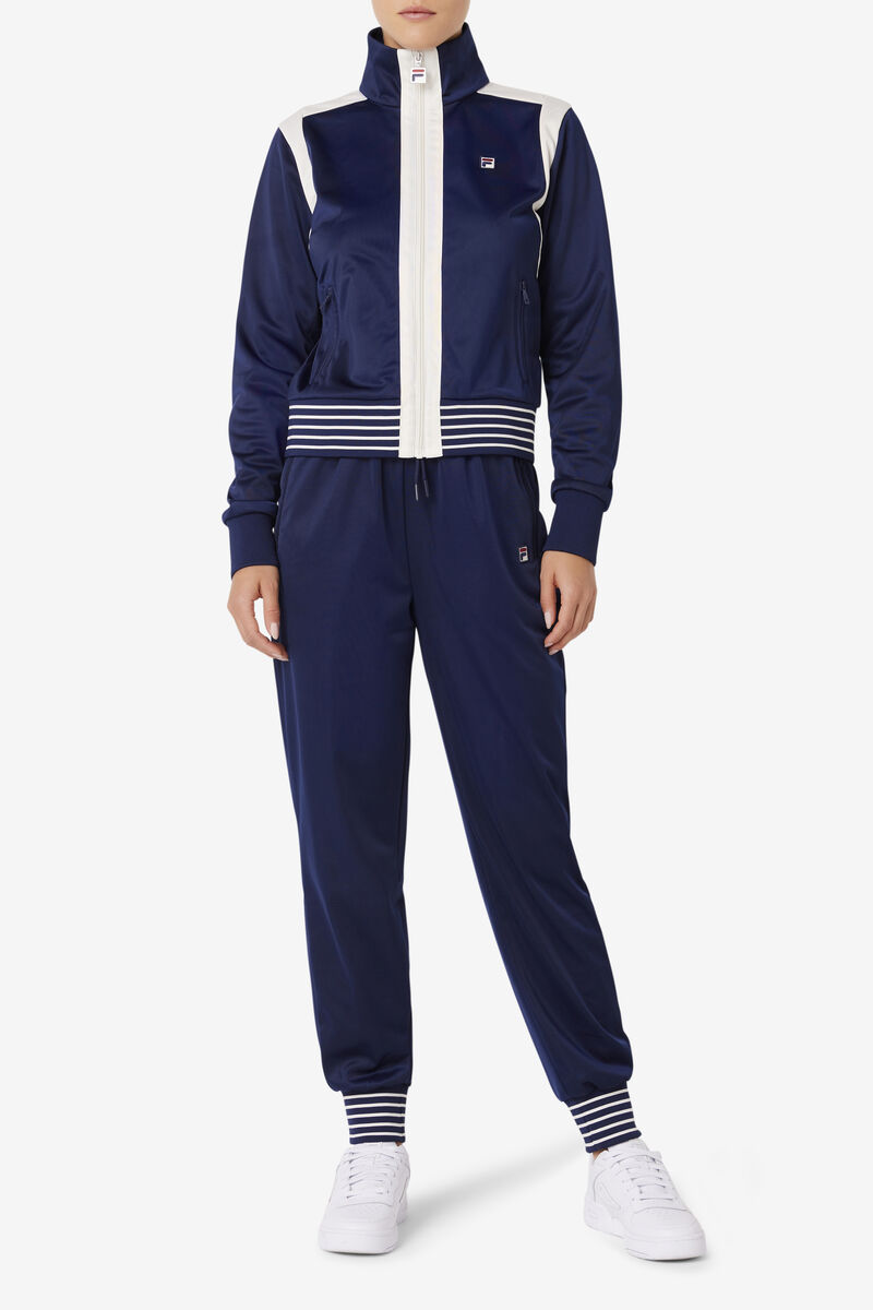 Navy Women's Fila Charlie Track Pant Pants | mopFYnnEyhI