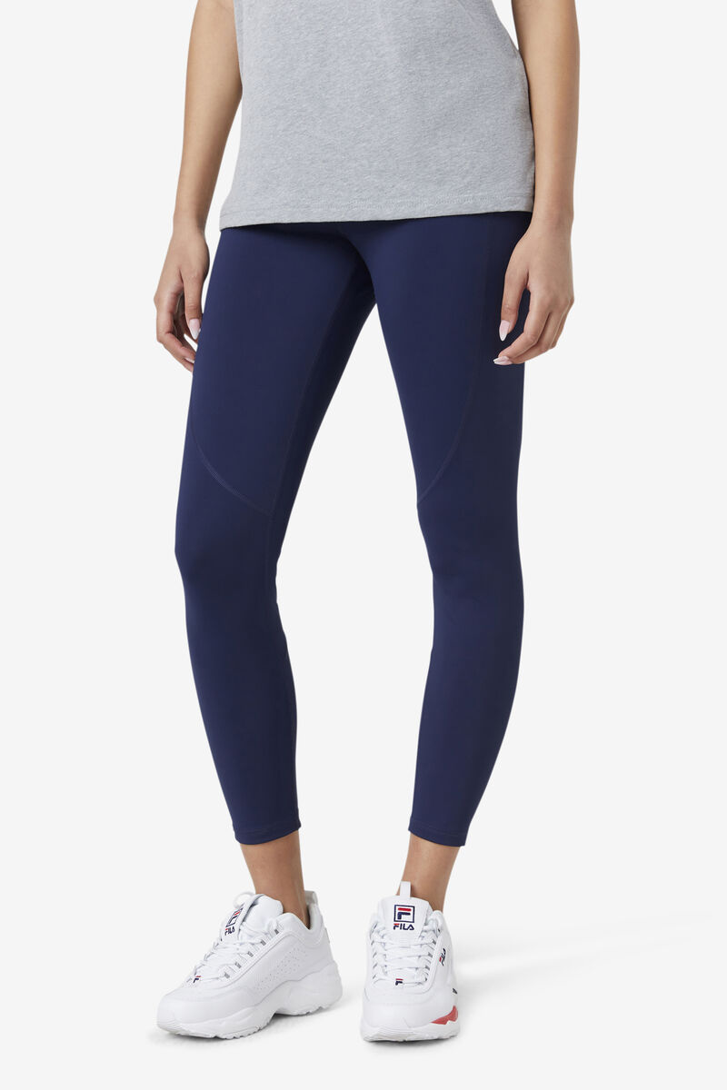 Navy Women's Fila Faunia Legging Leggings | WF4kakBKQJ8