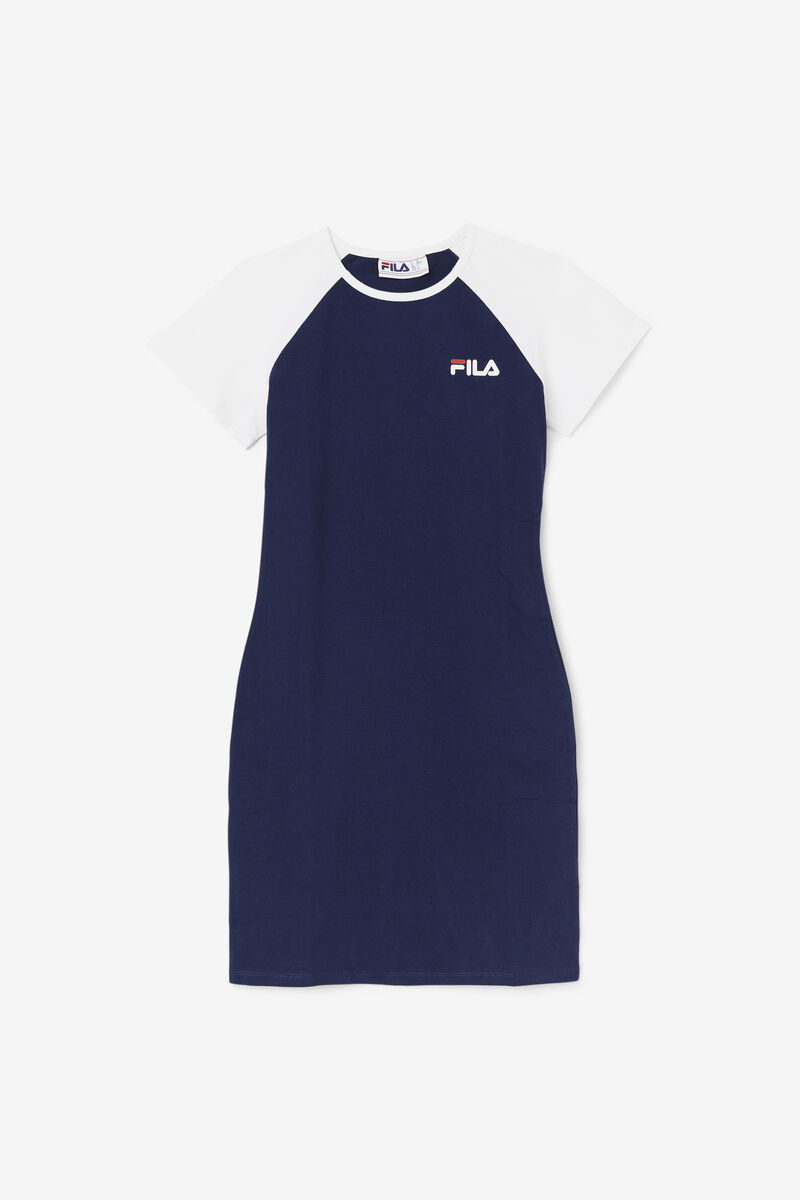 Navy Women\'s Fila Kyra Dress Dresses | aUSxQC9vzsi