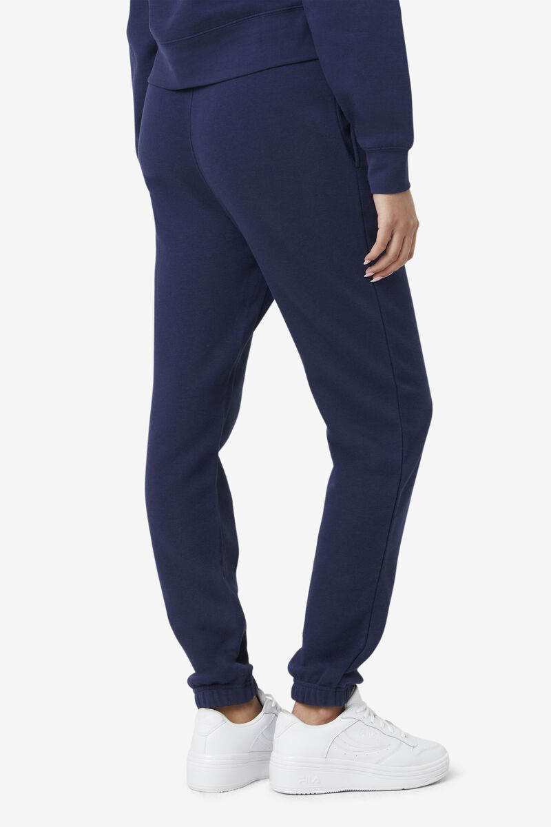 Navy Women's Fila Lassie Jogger Tracksuits | ZNvjXltKpqH