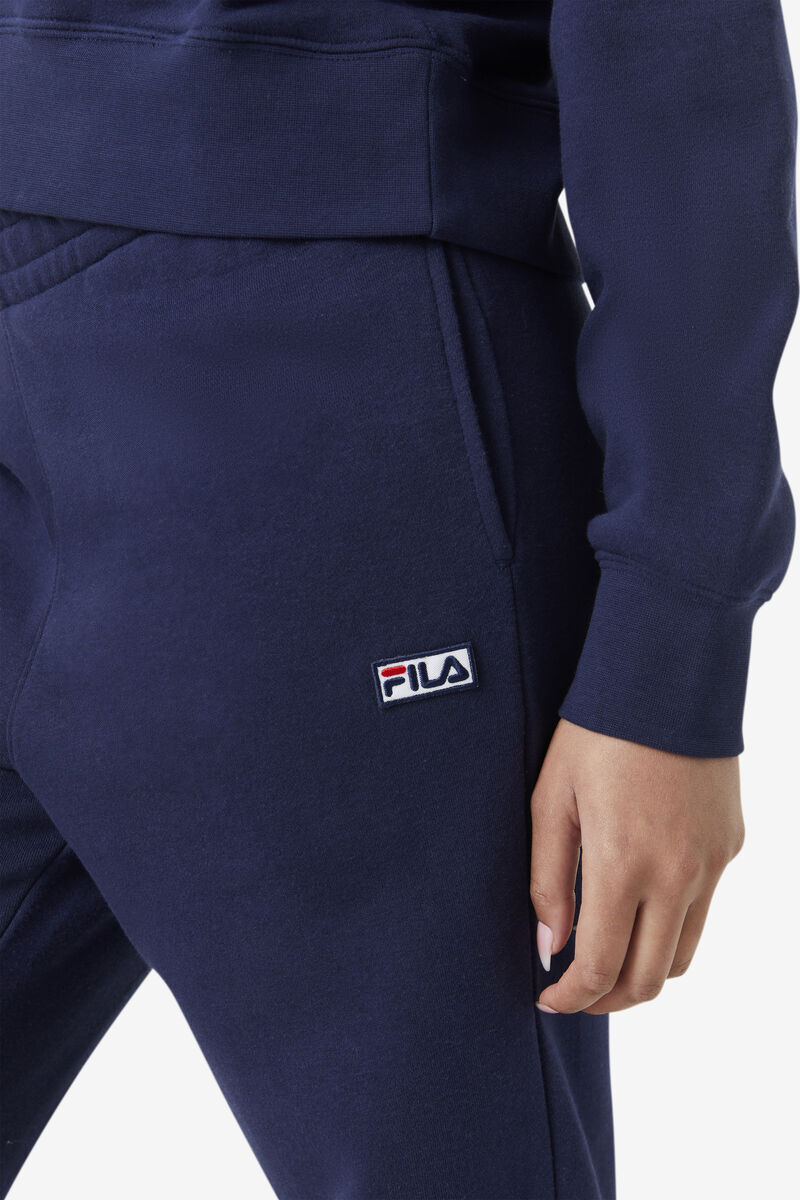 Navy Women's Fila Lassie Jogger Tracksuits | ZNvjXltKpqH