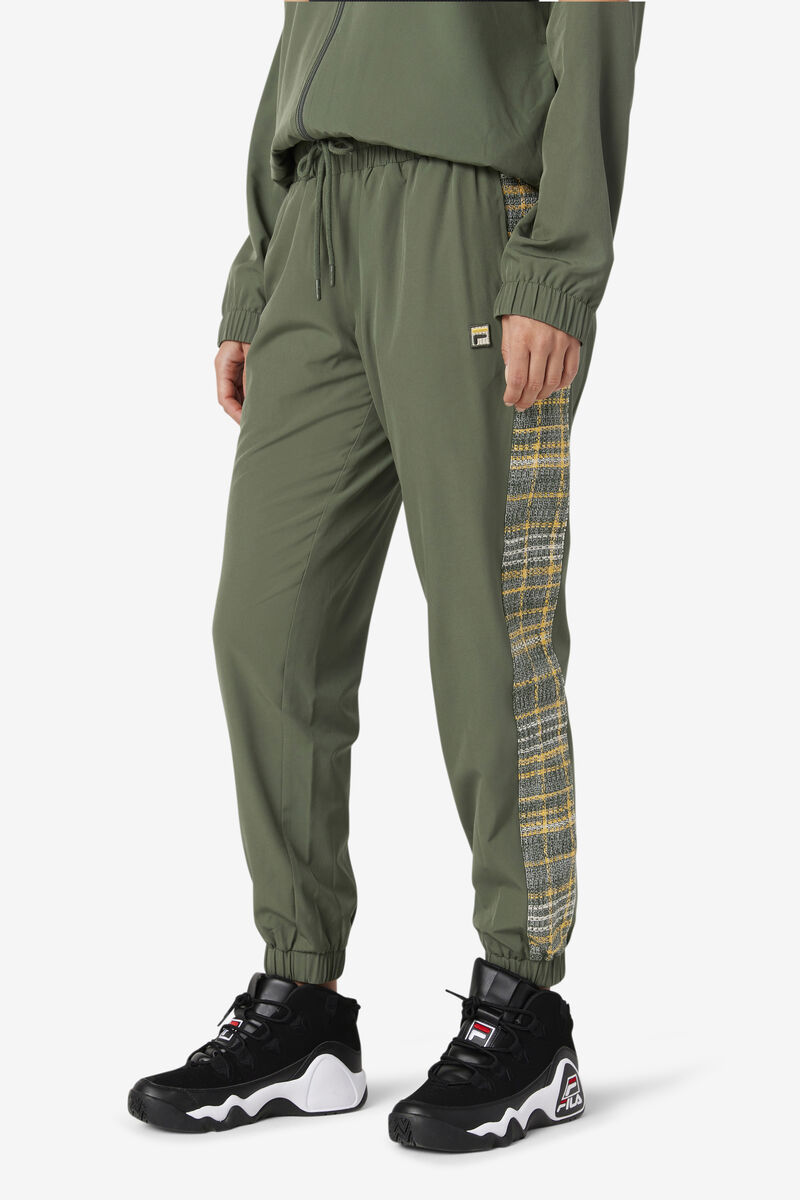 Olive Women's Fila Kensie Wind Pant Pants | lMNfHaoQq2K