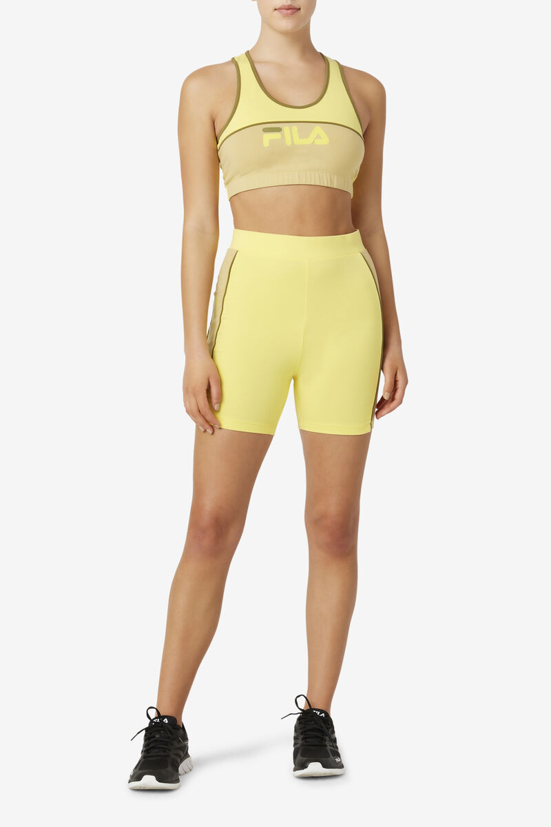 Olive Women's Fila Trina Bike Short Leggings | XjJdhJB8Fli