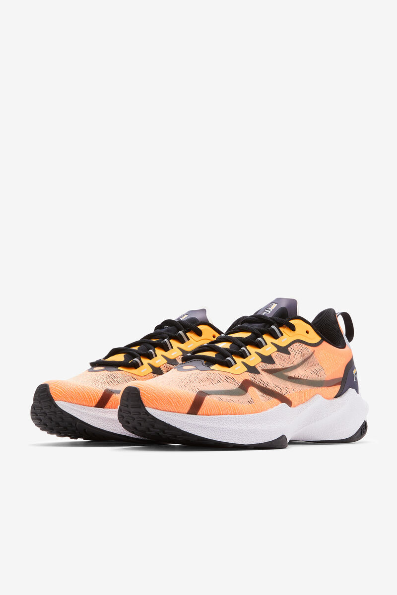 Orange / Black / White Men's Fila Tactik 3 Impulse Tennis Shoe | Fila Trainers | d3Kj1SQBo2K