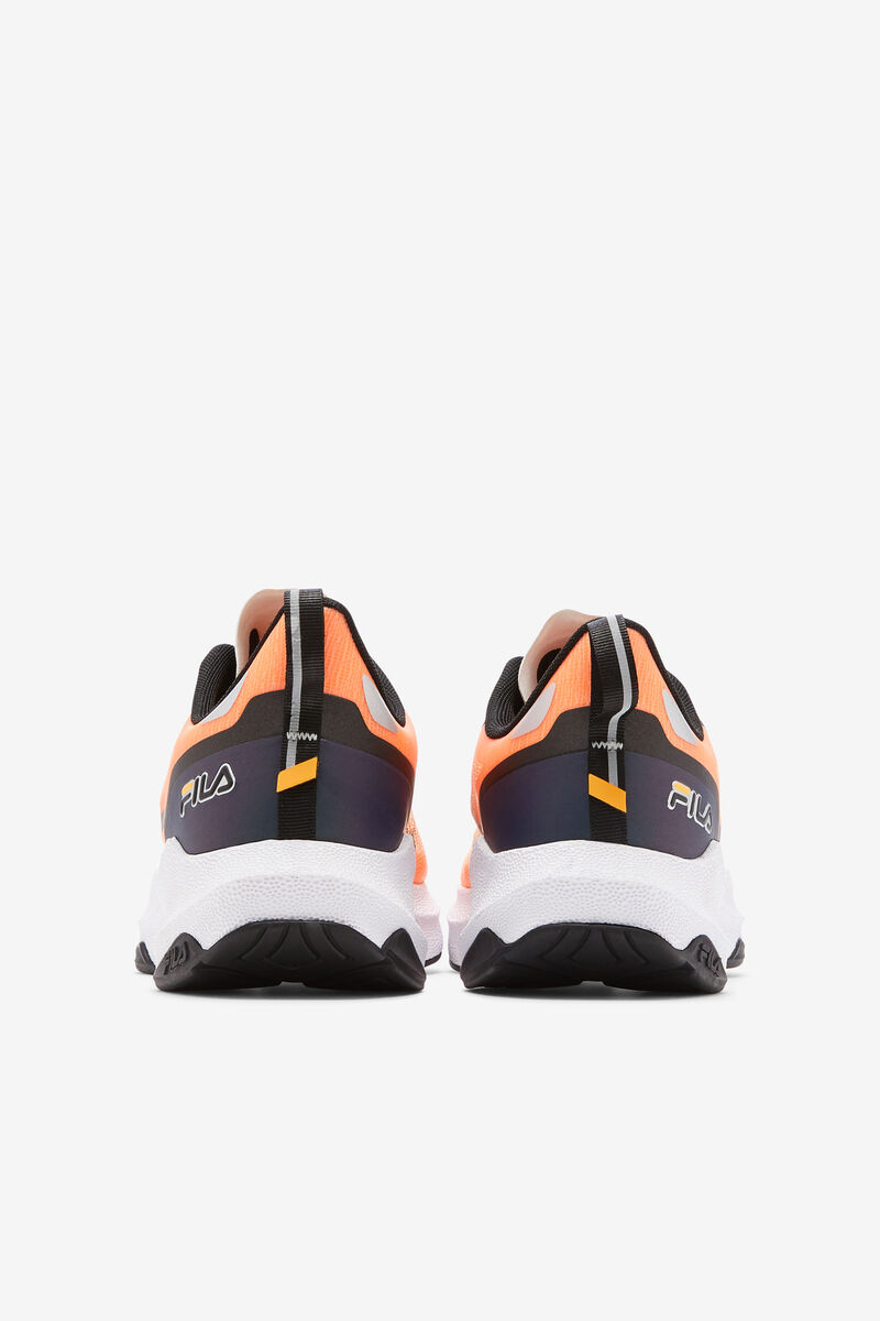 Orange / Black / White Men's Fila Tactik 3 Impulse Tennis Shoe | Fila Trainers | d3Kj1SQBo2K