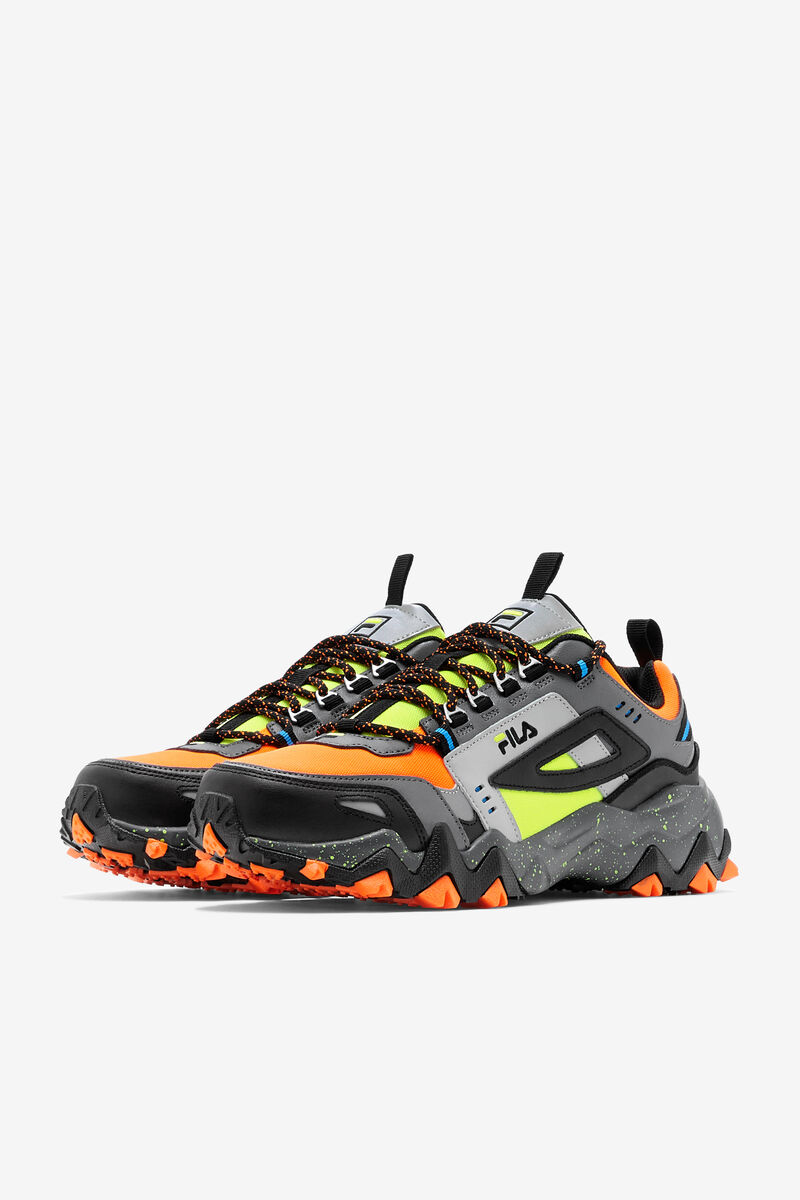 Orange / Black / Yellow Men's Fila Oakmont Tr Running Shoes | HKorBo1CwtL