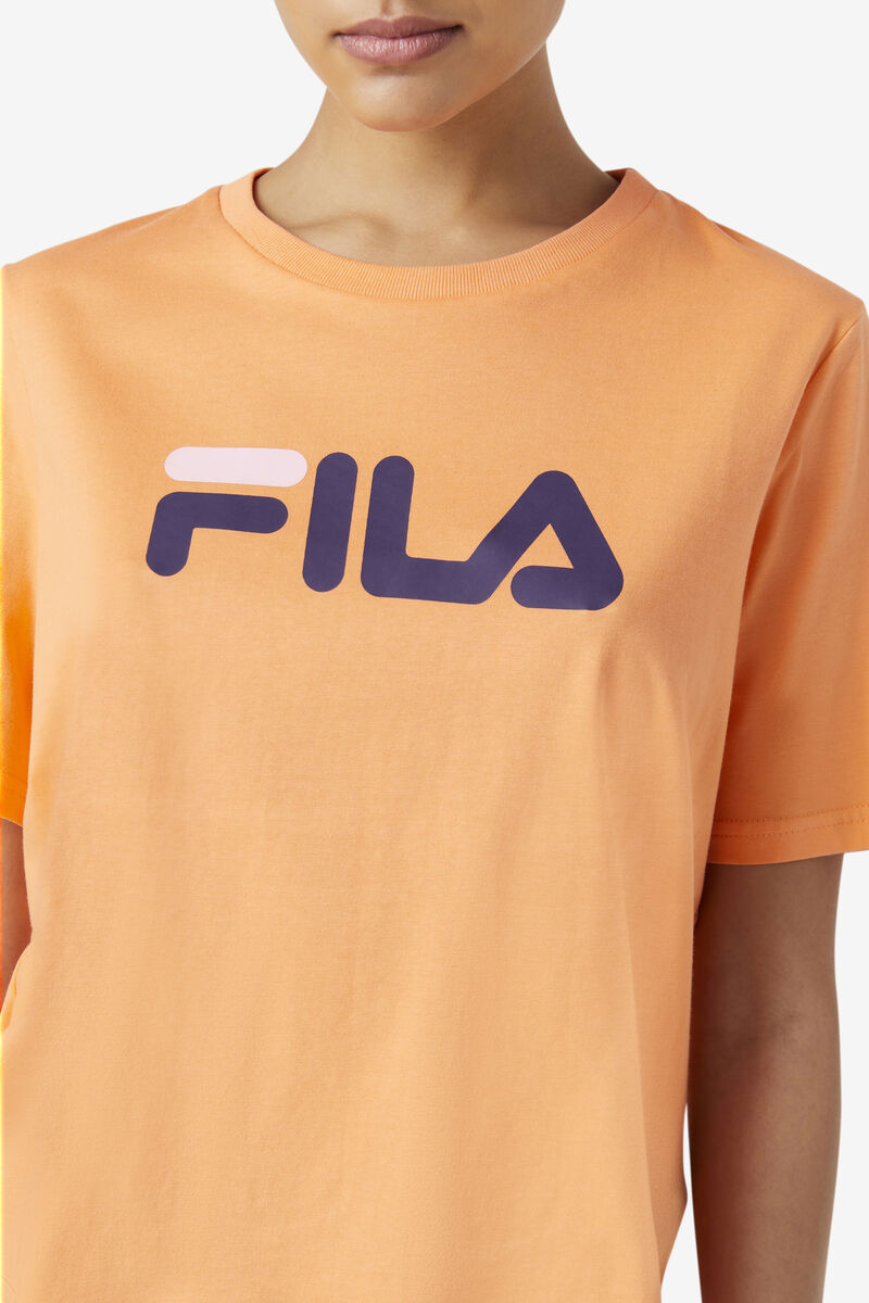 Orange / Purple / Pink Women's Fila Miss Eagle T Shirts | PjczNuqrRT5