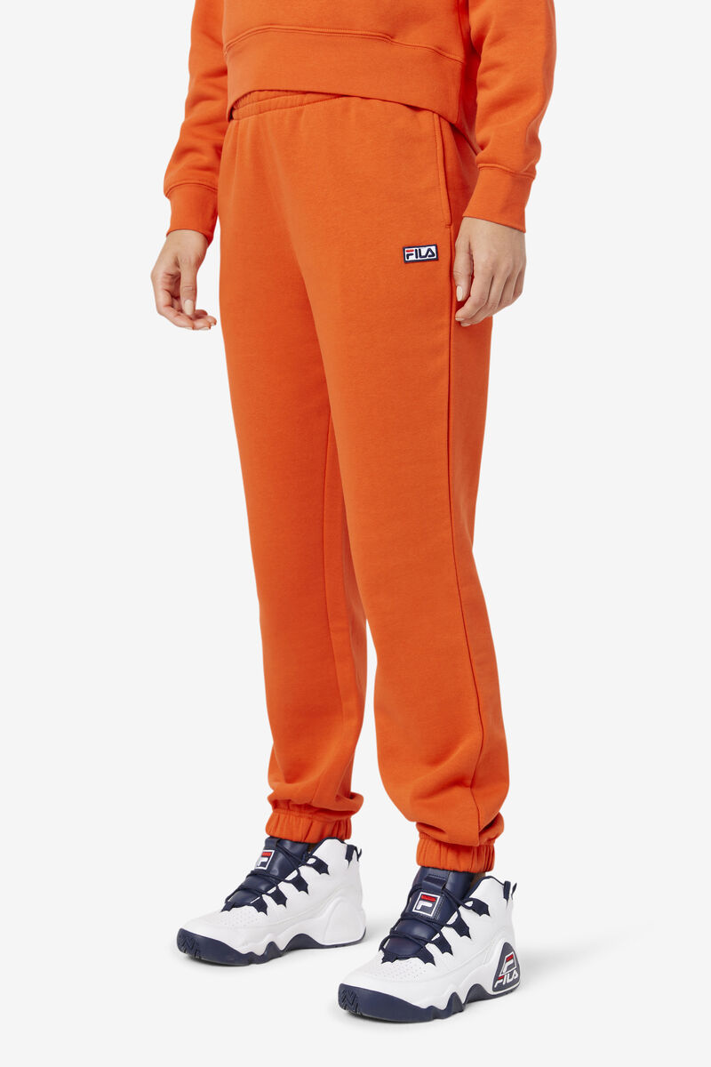 Orange Women's Fila Lassie Jogger Tracksuits | pfFt6pgoLL5