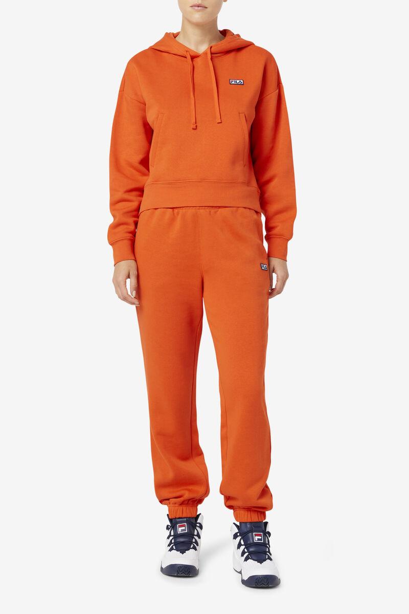 Orange Women's Fila Lassie Jogger Tracksuits | pfFt6pgoLL5