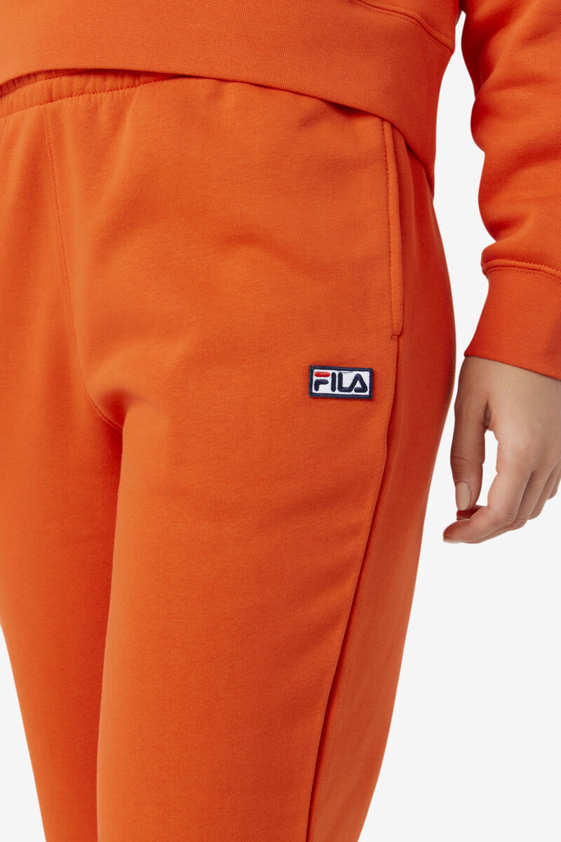 Orange Women's Fila Lassie Jogger Tracksuits | pfFt6pgoLL5