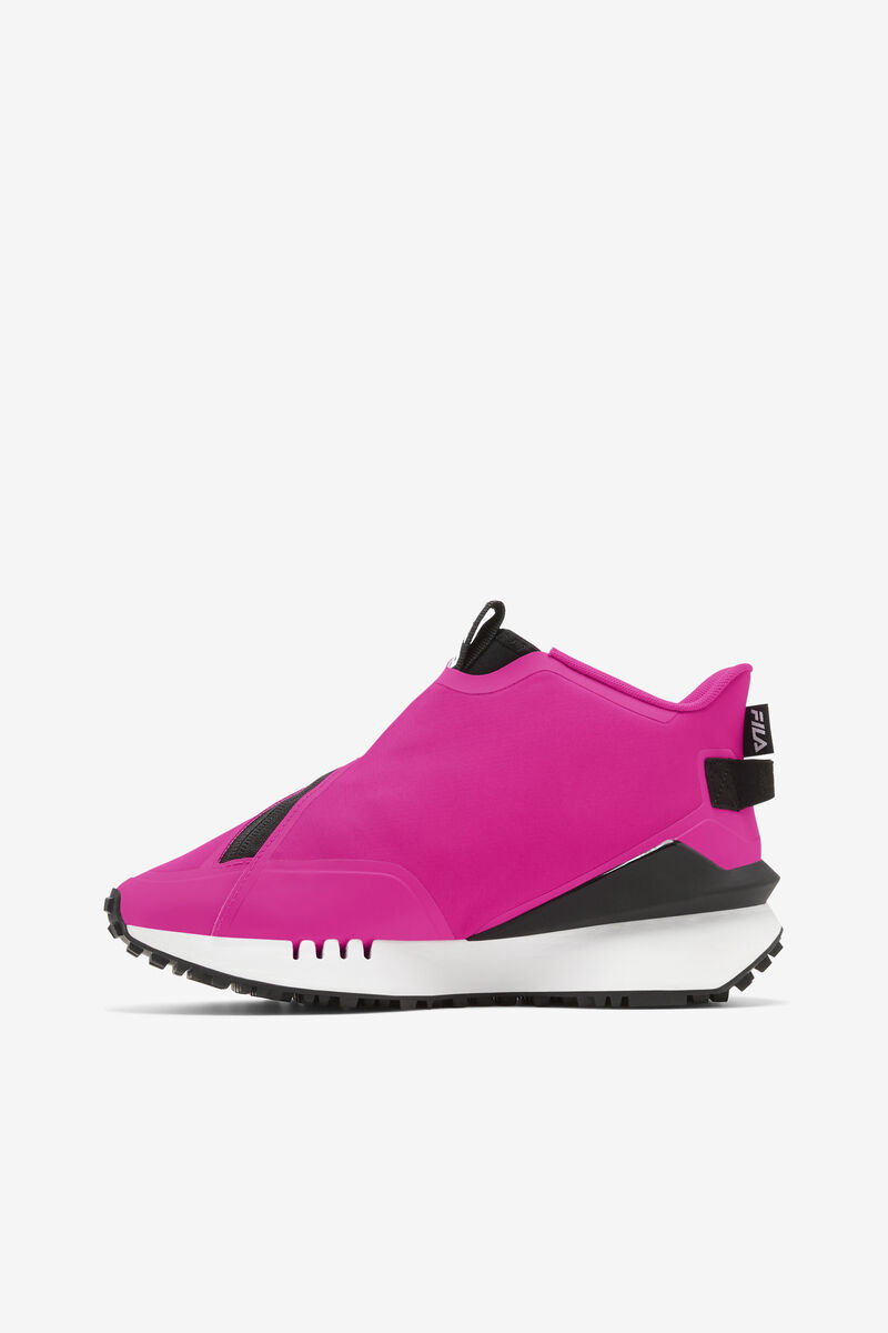 Pink / Black / White Women's Fila Space Runner Trainers | mzj67IjnBCj