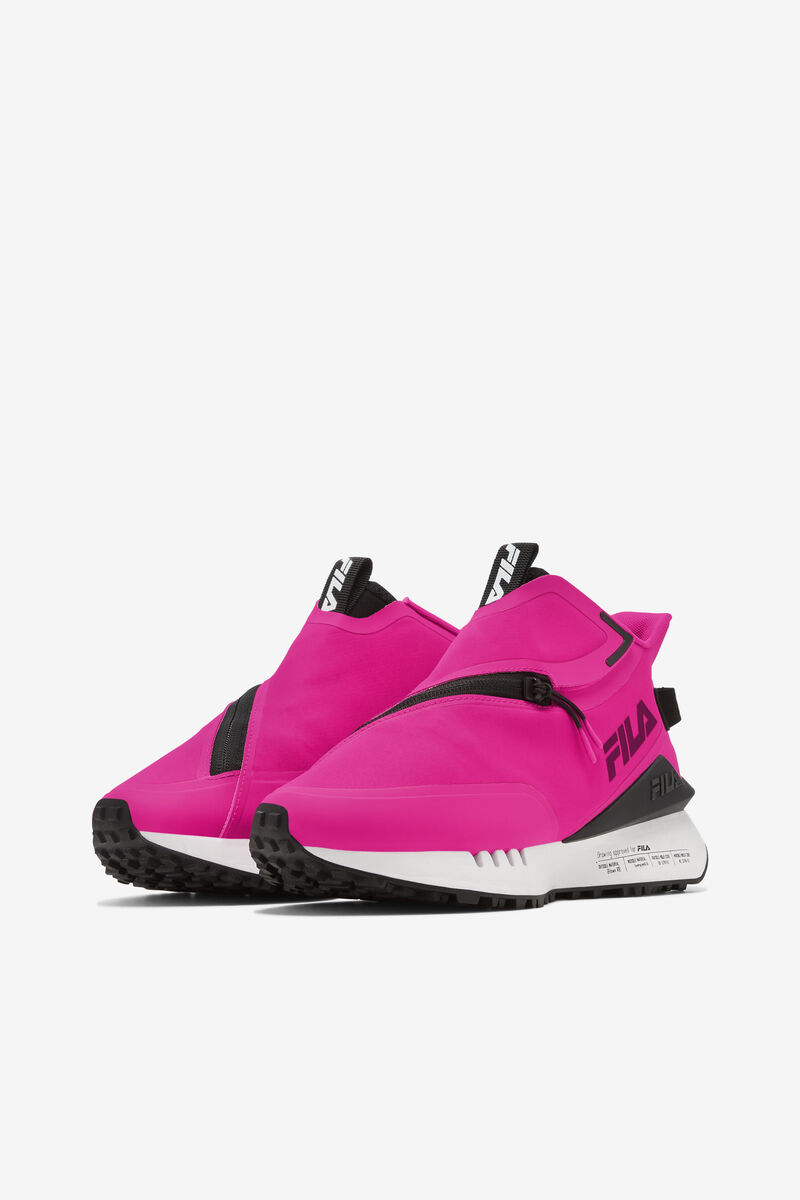 Pink / Black / White Women's Fila Space Runner Trainers | mzj67IjnBCj