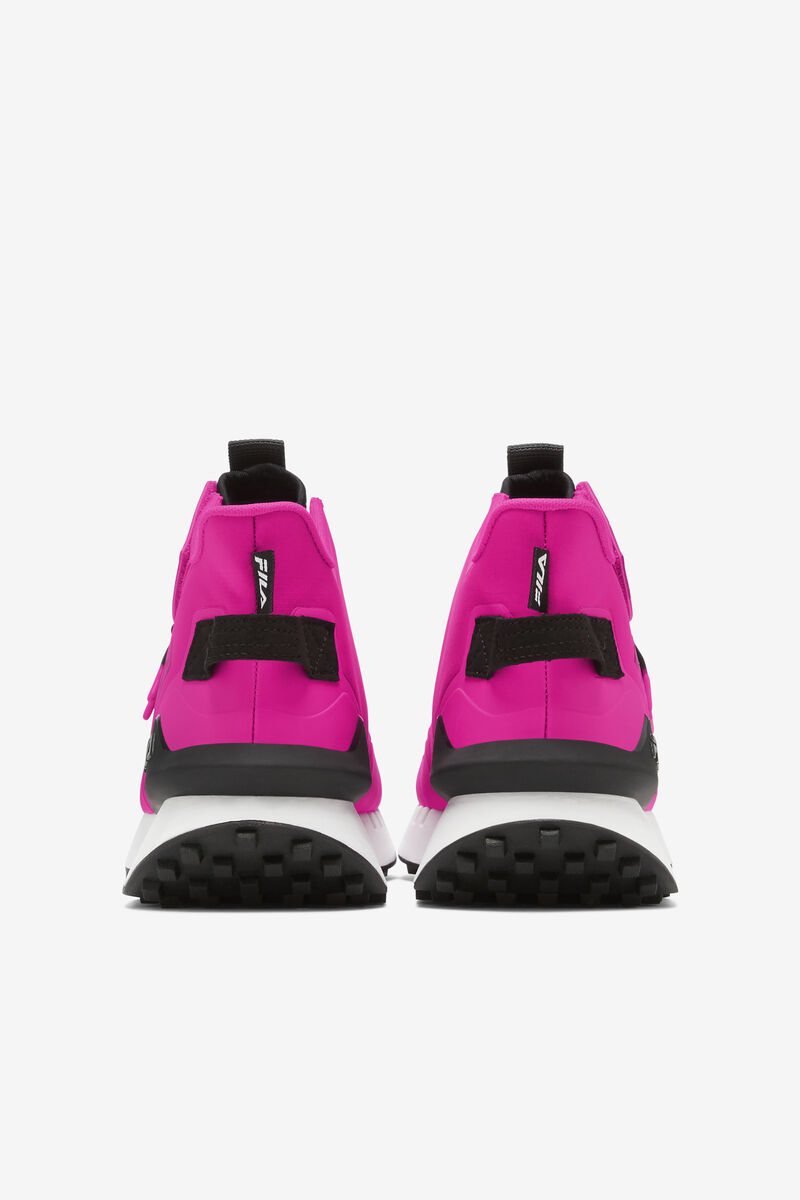 Pink / Black / White Women's Fila Space Runner Trainers | mzj67IjnBCj