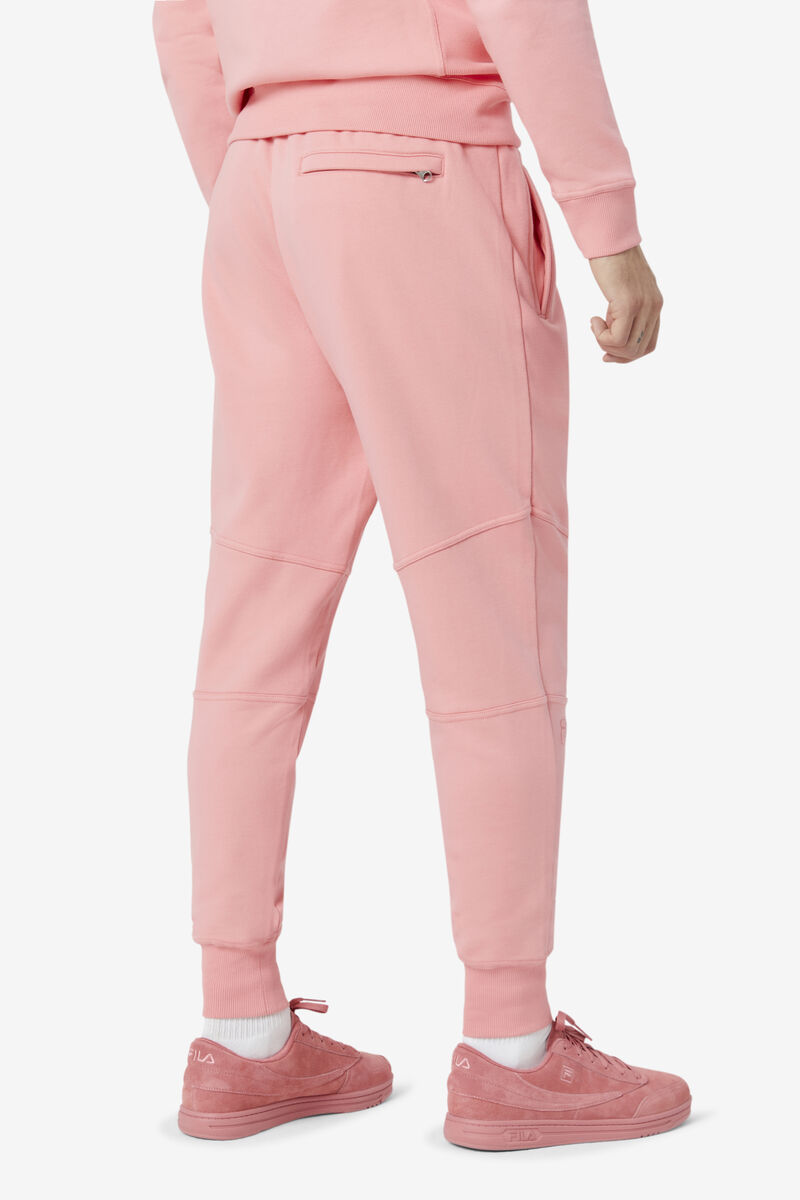 Pink Men's Fila Freya Jogger Pants | KfZSeLuQhkB