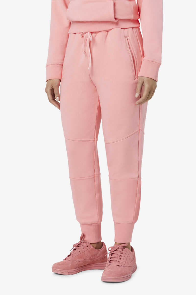 Pink Men's Fila Freya Jogger Pants | KfZSeLuQhkB