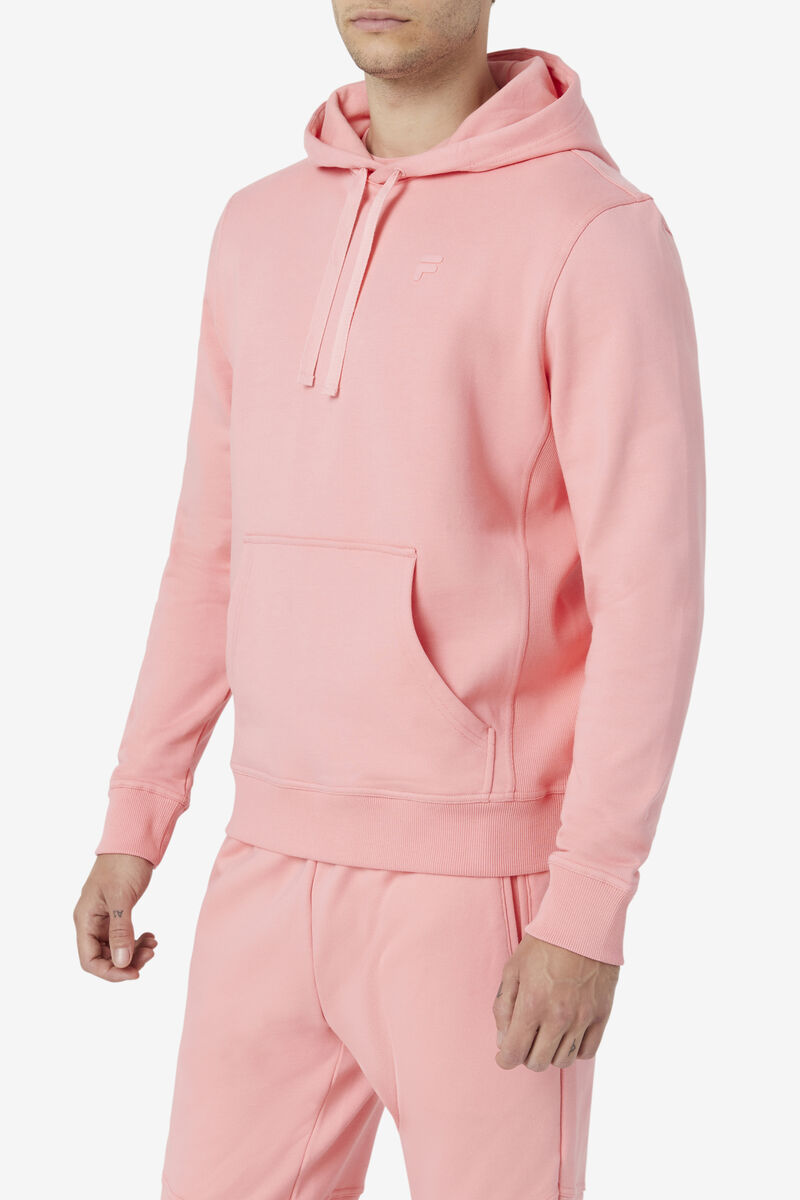 Pink Men's Fila Phoenix Hoodie Hoodies | OS81eub6UWD