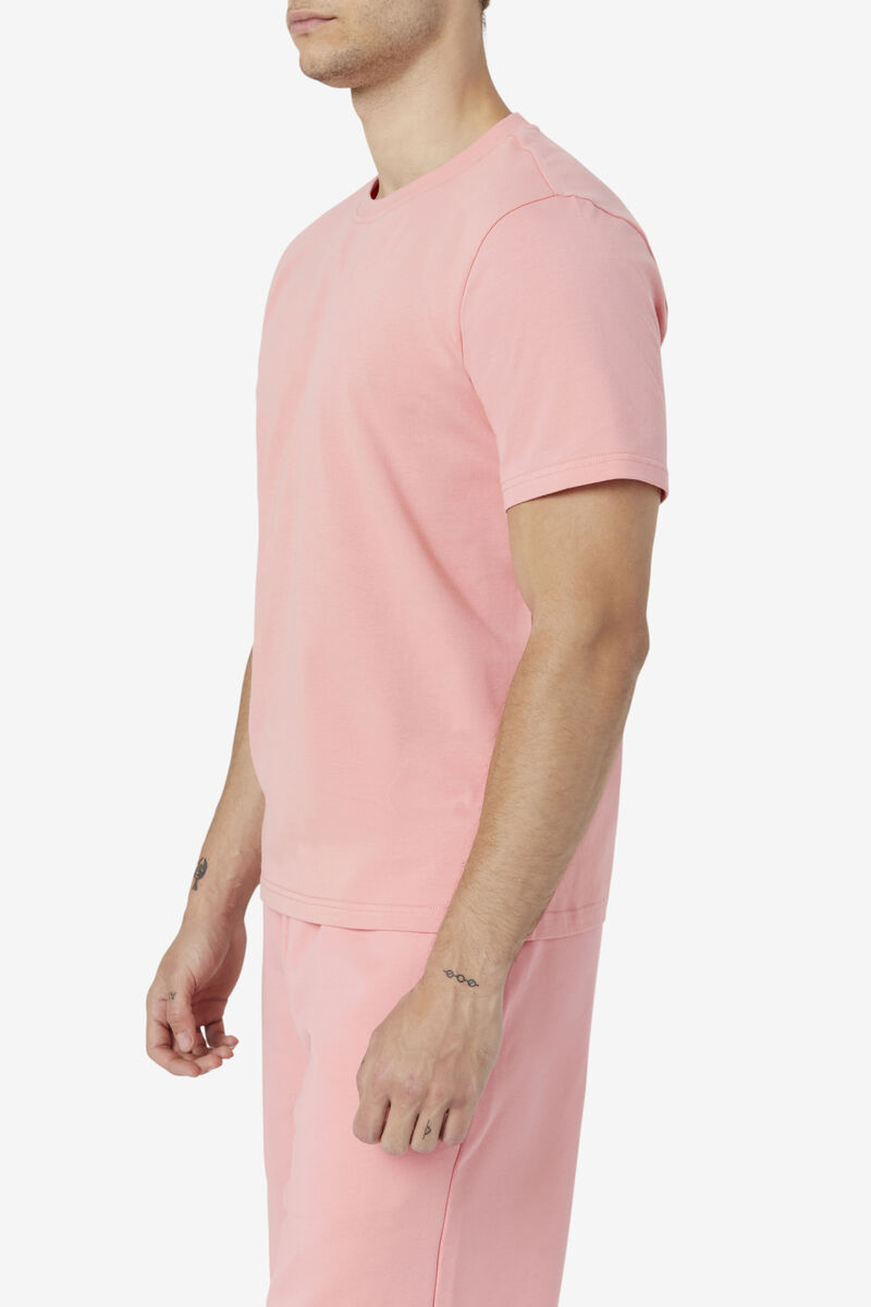 Pink Men's Fila Vinny T Shirts | ORYRKUynQdp