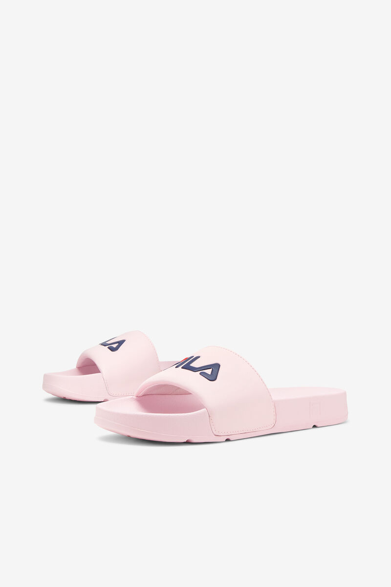 Pink / Navy / Red Women's Fila Drifter Sandals | 3Jsr53iCmad